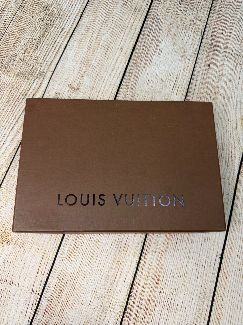 Authentic Louis Vuitton Brown Gift Box (Mid Size) For Storage Gently Used